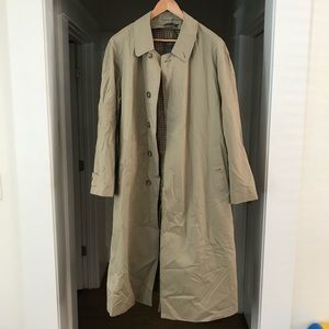Brooks Brothers Tan Trench Coat